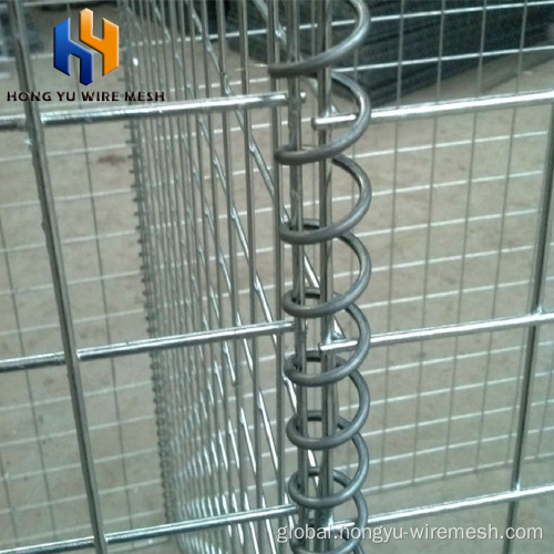 Welded Gabions bastion wall used barriers price welded gabion basket Factory